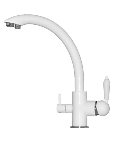 Смеситель для кухни Seaman Barcelone SSL-5382-SG Белый