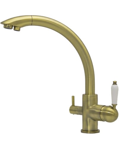 Смеситель для кухни Seaman Barcelone SSL-5382-AG Античное золото