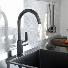 Смеситель для кухни Iddis Cuba CU4SBJ0I05 Состаренное серебро