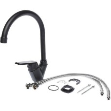 Смеситель для кухни Orange OneLife P02-000b Черный