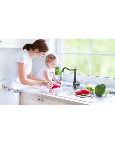 Смеситель для кухни Lemark Jasmine LM6605ORB Черная бронза