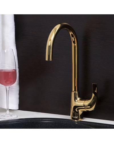 Смеситель для кухни WasserKRAFT Sauer 7107 Золото