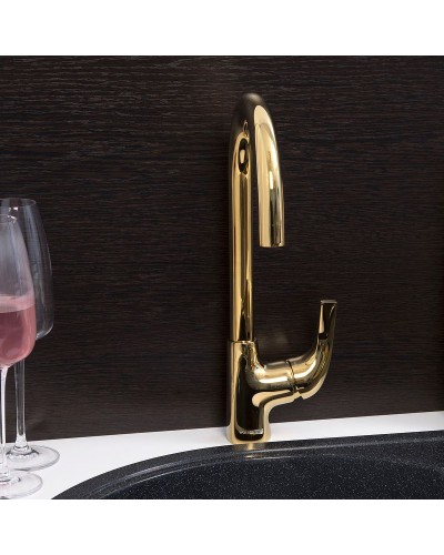 Смеситель для кухни WasserKRAFT Sauer 7107 Золото
