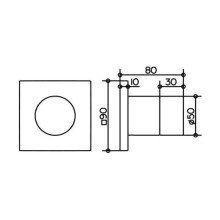 Запорный вентиль Keuco IXMO 59541010002