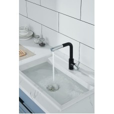 Смеситель для кухни Paulmark Kassel Ka214311-401 Антрацит Хром