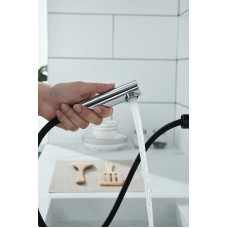 Смеситель для кухни Paulmark Kassel Ka214311-401 Антрацит Хром