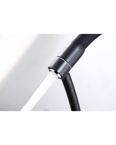 Смеситель для кухни Paulmark Siegen Si213111-418 Черный металлик