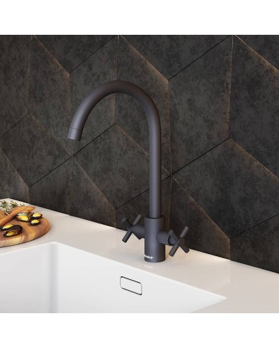 Смеситель для кухни Damixa RedBlu Neo Classic 240000000 Черный