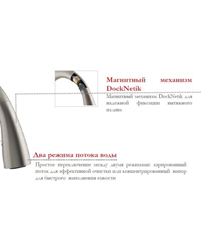 Смеситель для кухни Jacob Delafon Malleco E77748-CP Хром