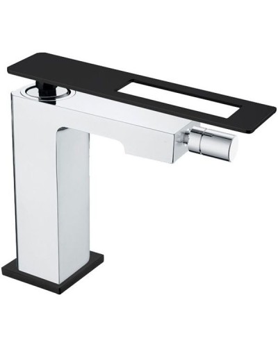 Смеситель для биде Boheme Q 146-CRB Хром Черный