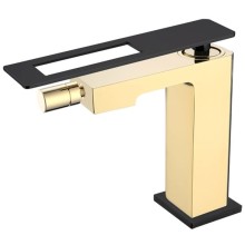 Смеситель для биде Boheme Q 146-GB Золото Черный