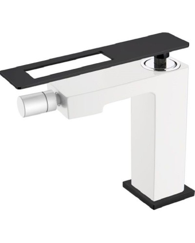 Смеситель для биде Boheme Q 146-WB Белый Черный