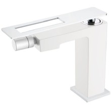 Смеситель для биде Boheme Q 146-WCR Белый Хром