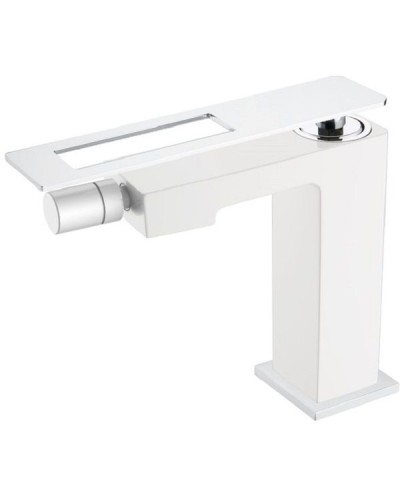 Смеситель для биде Boheme Q 146-WCR Белый Хром