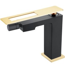 Смеситель для биде Boheme Q 146-BG Черный Золото