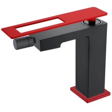 Смеситель для биде Boheme Q 146-BR Черный Красный