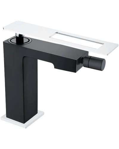 Смеситель для биде Boheme Q 146-BCR Черный Хром