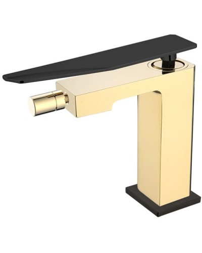 Смеситель для биде Boheme Q 146-GB.2 Золото Черный