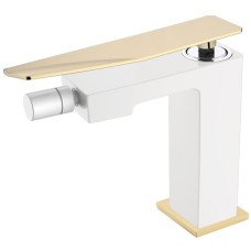 Смеситель для биде Boheme Q 146-WG.2 Белый Золото