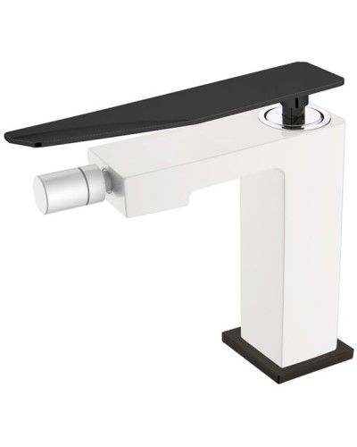 Смеситель для биде Boheme Q 146-WB.2 Белый Черный