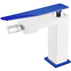 Смеситель для биде Boheme Q 146-WUW.2 Белый Синий