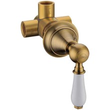 Переключатель потоков Boheme Medici 622 для душа Бронза