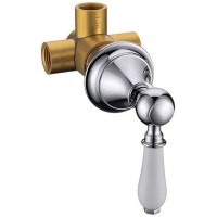 Переключатель потоков Boheme Brillante 624 для душа Хром