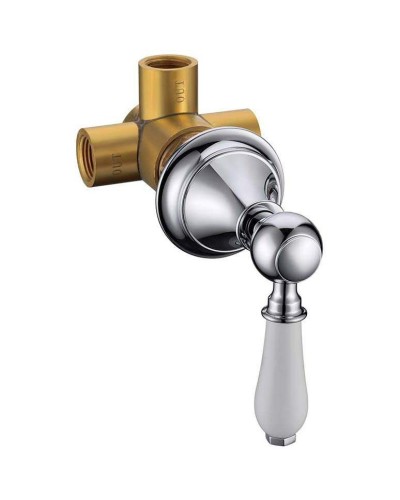 Переключатель потоков Boheme Brillante 624 для душа Хром