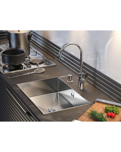 Смеситель для кухни Paulmark Holstein Ho212065-CR Хром