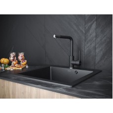 Смеситель для кухни Paulmark Honner Ho212018-401TB Антрацит