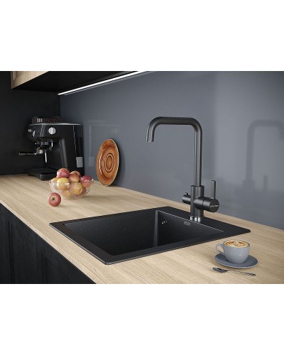 Смеситель для кухни Paulmark Logas Lo213021-308 Черный