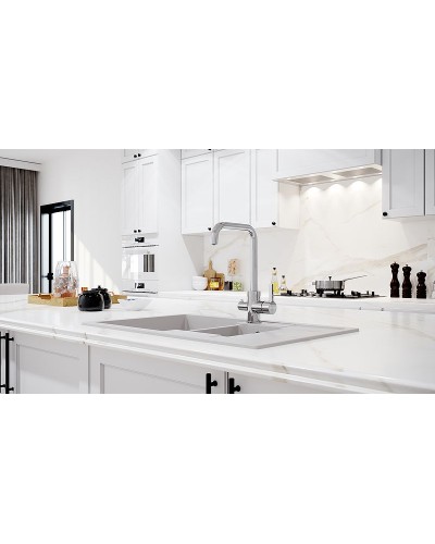 Смеситель для кухни Paulmark Logas Lo213021-CR Хром