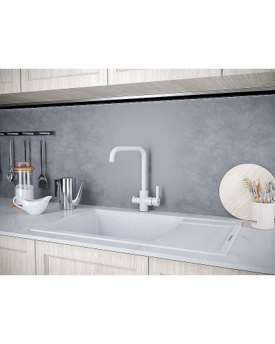 Смеситель для кухни Paulmark Logas Lo213021-310 Серый