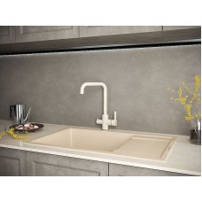 Смеситель для кухни Paulmark Logas Lo213021-302 Песочный