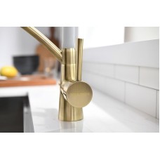 Смеситель для кухни Paulmark Siegen Si213111-BRw Бронза Белый