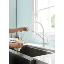 Смеситель для кухни Paulmark Siegen Si213111-431TW Белый