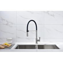 Смеситель для кухни Paulmark Halt Ha214021-Ni Никель