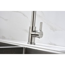 Смеситель для кухни Paulmark Halt Ha214021-Ni Никель