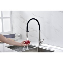 Смеситель для кухни Paulmark Halt Ha214021-Ni Никель