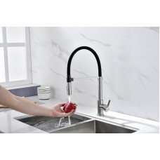 Смеситель для кухни Paulmark Halt Ha214021-Ni Никель