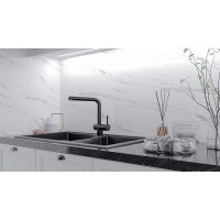 Смеситель для кухни Paulmark Dosse Do214418-401 Антрацит