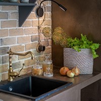 Смеситель для кухни Paini Duomo 88F3572KM Старая бронза