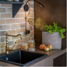 Смеситель для кухни Paini Duomo 88F3572KM Старая бронза