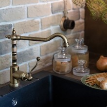 Смеситель для кухни Paini Duomo 88F3572KM Старая бронза