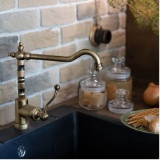 Смеситель для кухни Paini Duomo 88F3572KM Старая бронза
