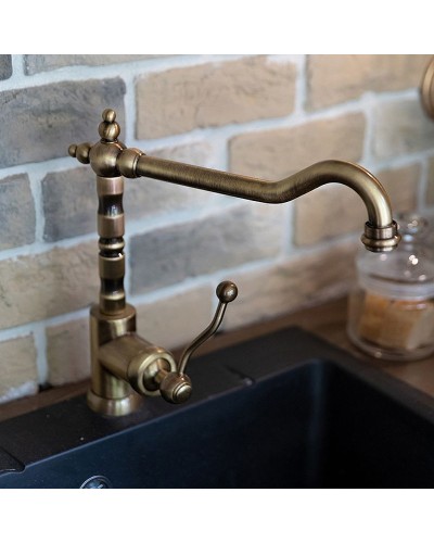 Смеситель для кухни Paini Duomo 88F3572KM Старая бронза