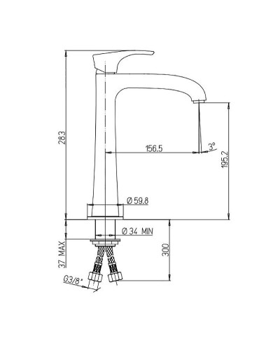 Смеситель для кухни Paini Lady 89CR579KM Хром