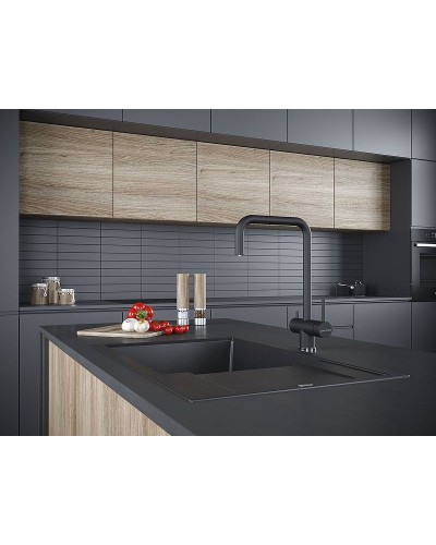 Смеситель для кухни Paulmark Wetter We213030-401 Антрацит