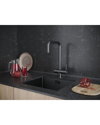 Смеситель для кухни Paulmark Wetter We213030-GM Вороненая сталь