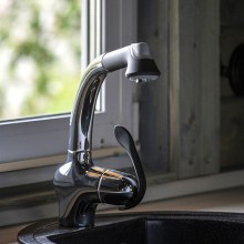 Смеситель для кухни Paini USCR5668YKM Хром Черный